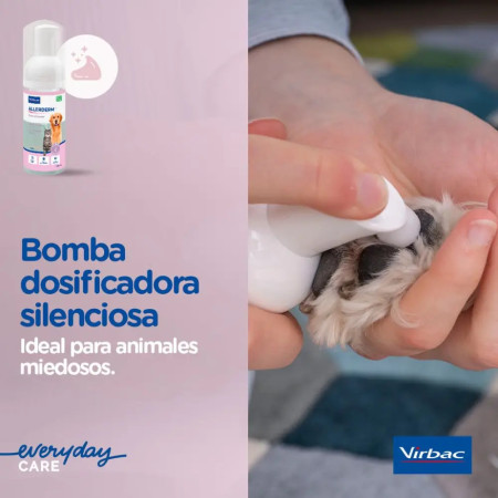 Virbac Espuma Allerderm Pele Sensível - Com água micelar e pH neutro
