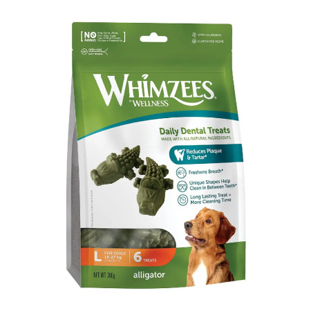 Whimzees Daily Dental Alligator