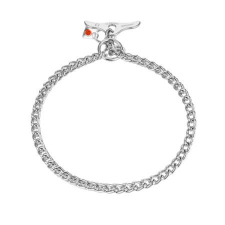 Sprenger Colar Metálico Aço Cromado Borboleta 2,5 mm