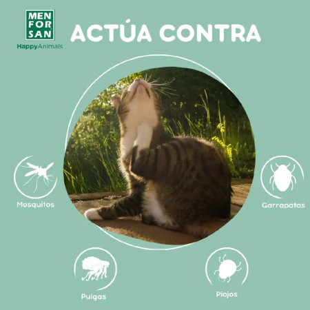 Men For San Champô Repelente de insectos para gato