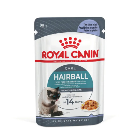 Royal Canin Wet Hairball Care em geleia