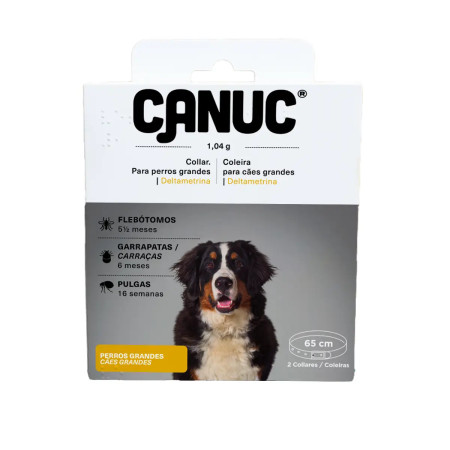 Canuc Coleira Desparasitante para cães grandes