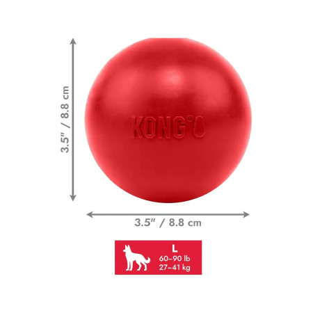 Kong Classic Bola com buraco para cão