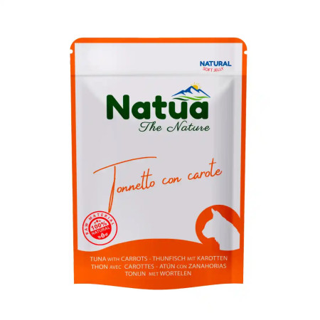 Natua Cat Natural Soft Jelly Atúm Cenoura