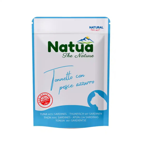 Natua Cat Natural Soft Jelly Atúm com Sardinhas