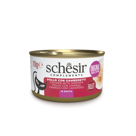 Schesir Complements Gato Frango com gambas em caldo