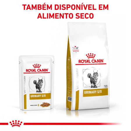 Royal Canin Vet Wet Urinary S/O Feline em molho