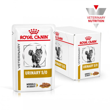 Royal Canin Vet Wet Urinary S/O Feline em molho