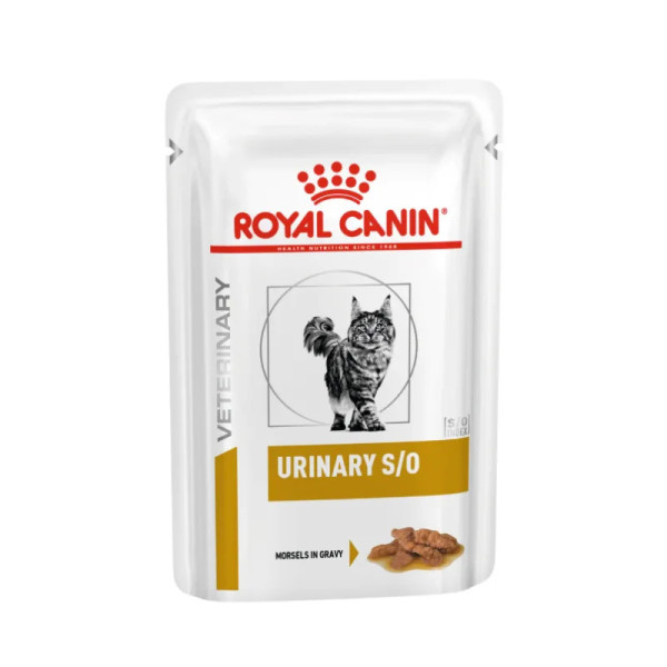 Royal Canin Vet Wet Urinary S/O Feline em molho