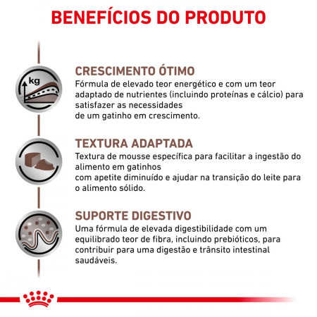 Royal Canin Veterinary Kitten Mousse Gastro Intestinal para gatinho