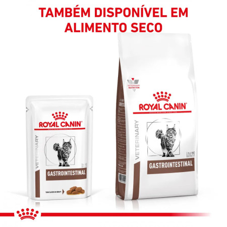 Royal Canin Vet Gastro Intestinal Feline fatias em molho para gato