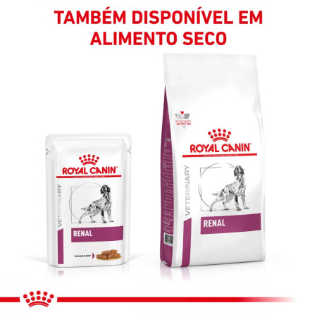 Royal Canin Patê húmido veterinário para cães com problemas renais