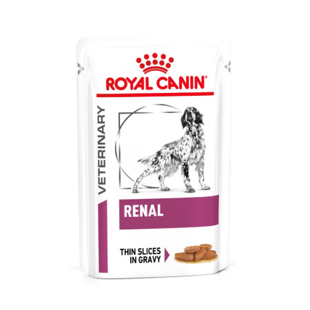 Royal Canin Patê húmido veterinário para cães com problemas renais
