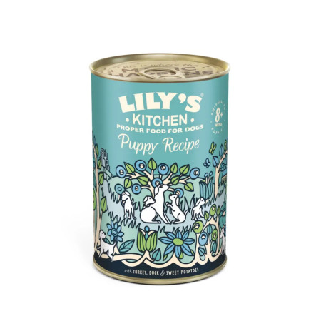 Lily's Kitchen Lata Puppy Perú, pato e batata doce