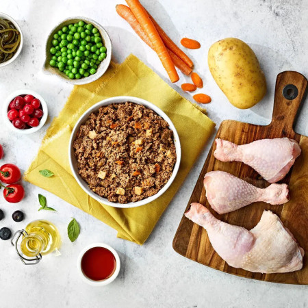 Naturo Terrina Puppy GRAIN FREE Galinha e Batata com vegetais