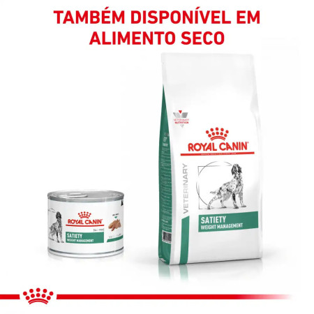 Royal Canin Vet Wet Satiety Weight Management Canine em patê para cão