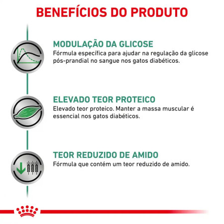 Royal Canin Vet Cat Diabetic Ração seca para gato diabéticco
