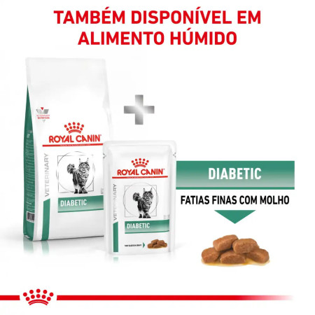 Royal Canin Vet Cat Diabetic Ração seca para gato diabéticco