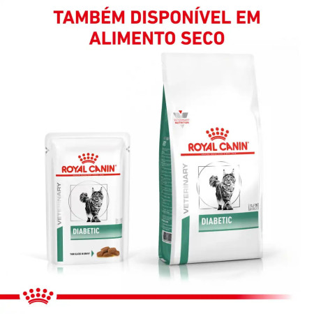 Royal Canin Vet Cat Feline Fatias húmidas para gatos diabeticos