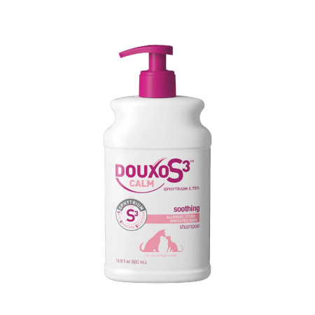 Douxo S3 Calm – Champô para Peles Sensíveis de Cães e Gatos