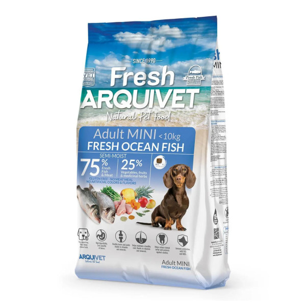 Arquivet Ração Fresh Semi-húmida Mini Peixe