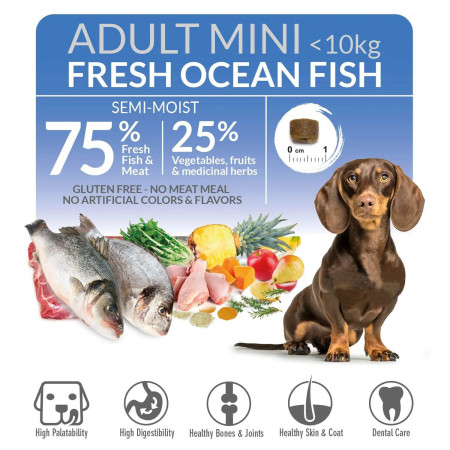 Arquivet Ração Fresh Semi-húmida Mini Peixe