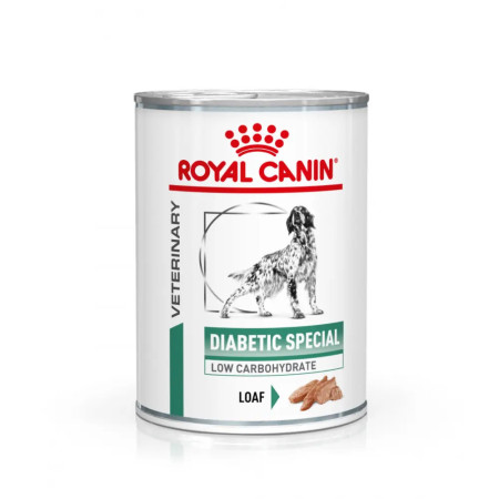 Royal Canin Vet Diabetic Special Low Carbohydrate Canine em patê