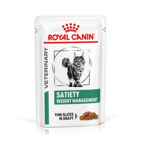 Royal Canin Vet Wet Satiety Weight Management Feline em molho