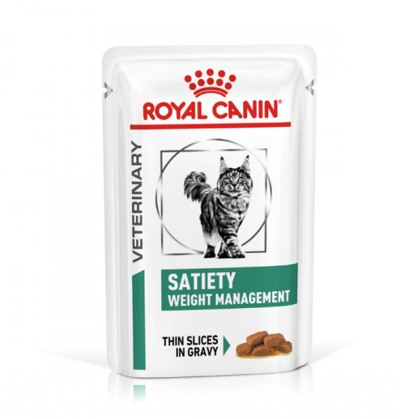 Royal Canin Vet Wet Satiety Weight Management Feline em molho