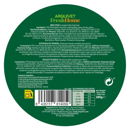 Arquivet Real Food Estufado de Vaca