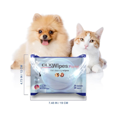 CLX Wipes toalhetes para cão e gato
