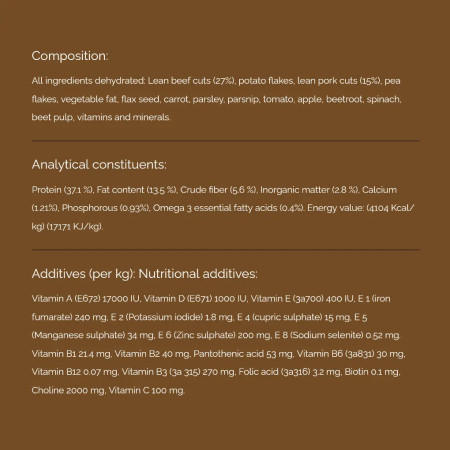 Summum Beef Ração desidratada para cães