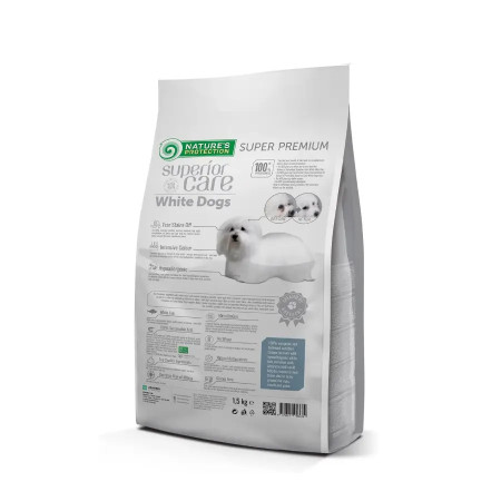 Natures Protection Superior White Fish Mini Adult White Coat