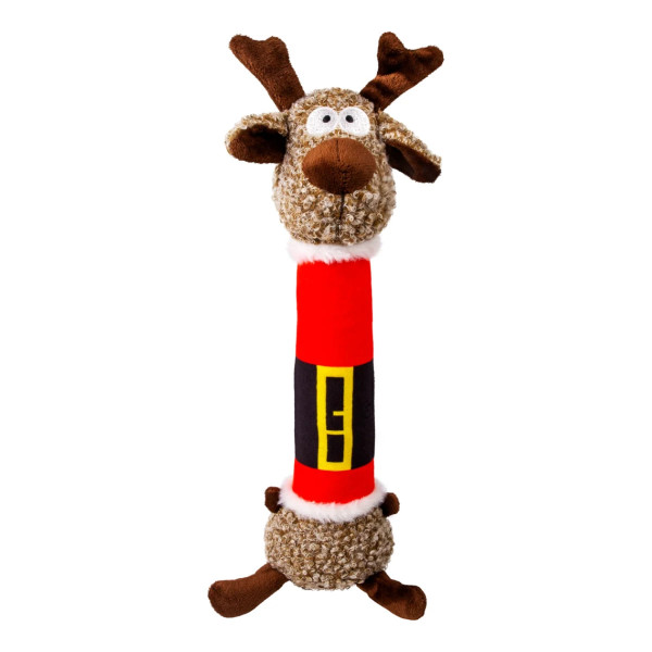 Kong Holiday Shakers Luvs Rena com fato Pai Natal