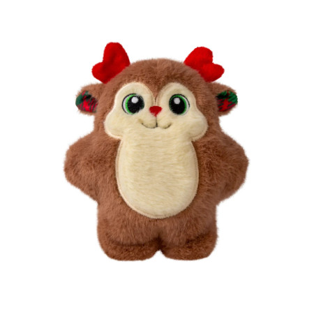 Kong Holiday Snuzzles Rena Natalicia para cão