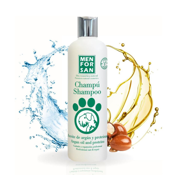 Men For San Champô Óleo de argão e proteínas de seda