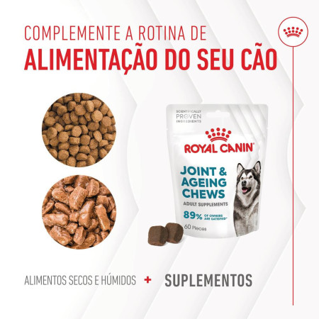 Royal Canin Biscoitos Joint & Ageing Chews para cães