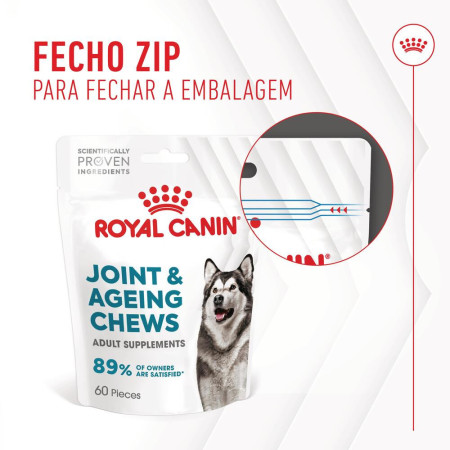 Royal Canin Biscoitos Joint & Ageing Chews para cães