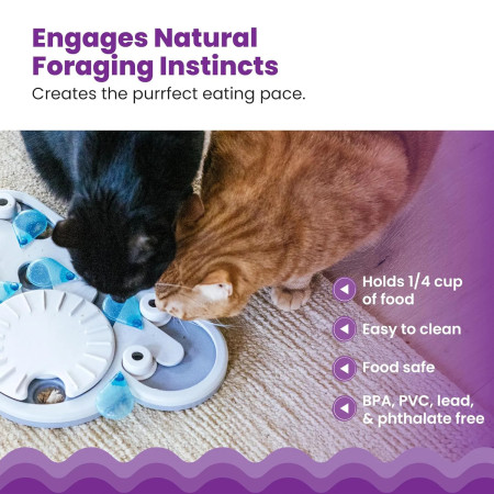 Nina Ottosson Catstages Rainy Day Puzzle&Play puzzle para gato