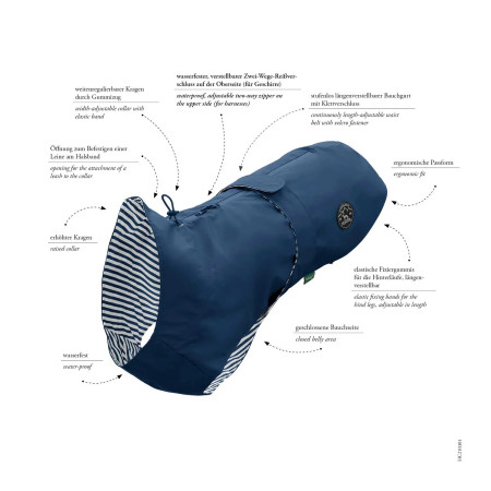 Hunter Capa Impermeável Milford Azul