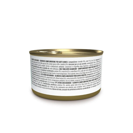 Schesir Complements Gato Atúm com dourada em caldo