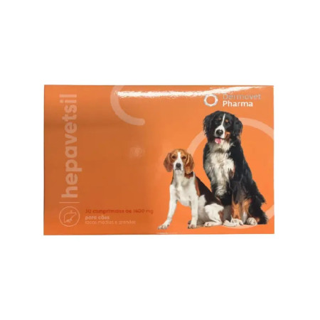 Hepavetsil cães médios e grandes