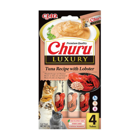 Churu Cat Receita Luxury Atúm com Lagosta para gatos