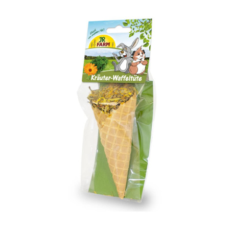 JR Farm Cone de Waffel com ervas