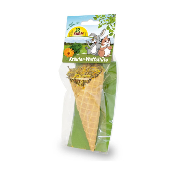 JR Farm Cone de Waffel com ervas