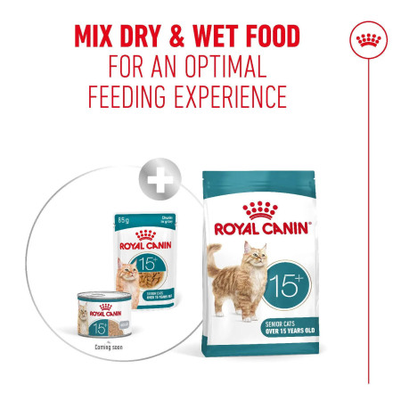 Royal Canin Wet Ageing 15+ em molho