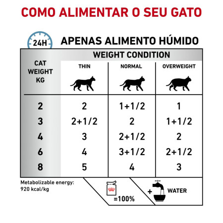 Royal Canin Vet Wet Skin & Coat Feline em molho