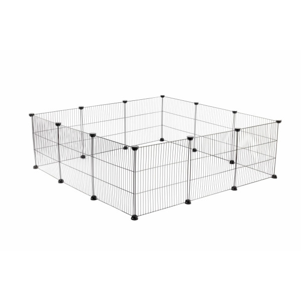 Parque modular para coelhos e porquinhos da índia