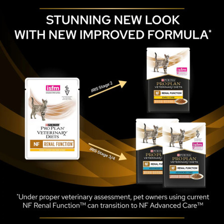 Pro Plan Veterinary Feline NF Renal Function com salmão