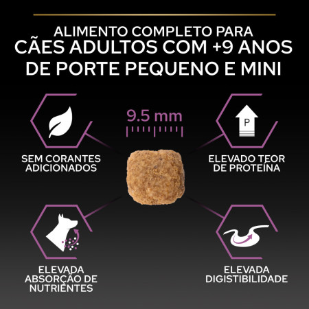 Pro Plan Adult 9+ Small & Mini Adult Age Defense Galinha
